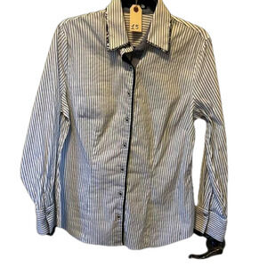 15. Betty Barclay striped Button Down - Stretch